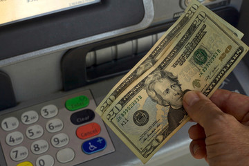 $40 US held above ATM