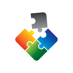 Autism Logo, Puzzle Logo