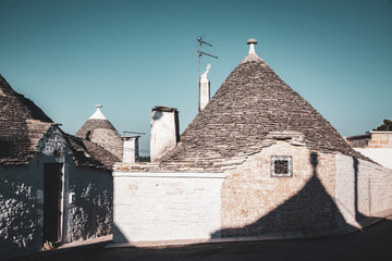 traditional trulli houses in Alberobello