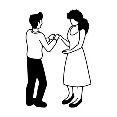 silhouette of people business standing on white background