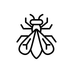 Insect Icon Vector Simple Design