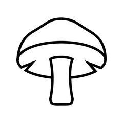 Mushroom icon vector simple design