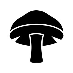 Mushroom icon vector simple design