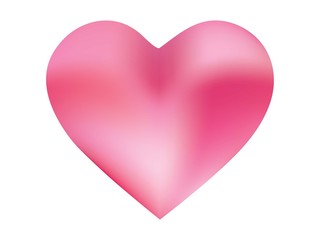 Colorful background in the form of a heart.