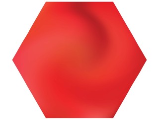 Obraz premium Hexagonal smooth background.
