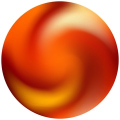 Modern round smooth background.