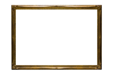 絵画の額（フレーム以外は完全な白）