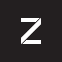 Vector abstract  letter Z logo