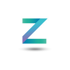 Vector abstract  letter Z logo