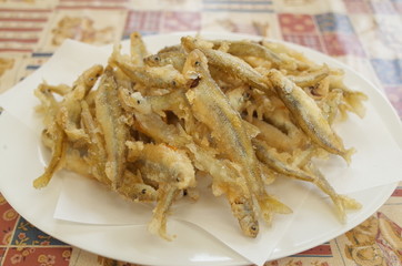 ワカサギの天ぷら