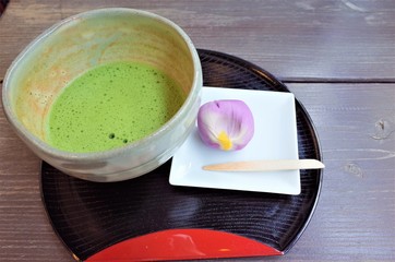 抹茶と和菓子