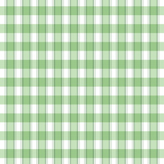 Checkered green and white check pattern background,vector illustration,Gingham