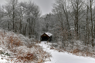 Blacksmith Shop Covered Bridge - New Hampshire