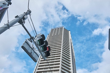 modern office building