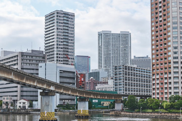 modern buildings in tokyo