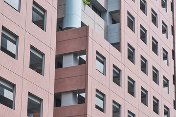 facade of modern building