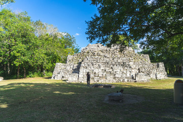 Fototapeta na wymiar Mayan Ruin 