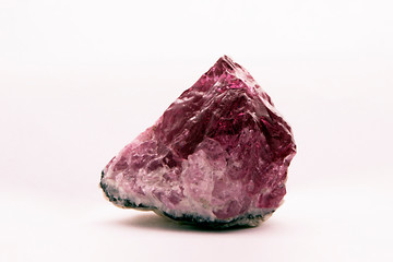 amethyst isolated on white background