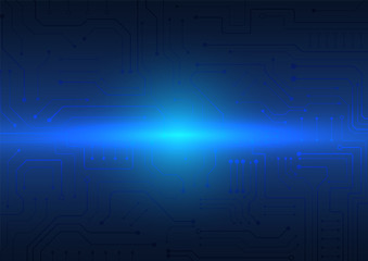 Fototapeta premium Circuit board technology background