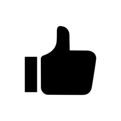 Thumb finger, agreement signage trendy