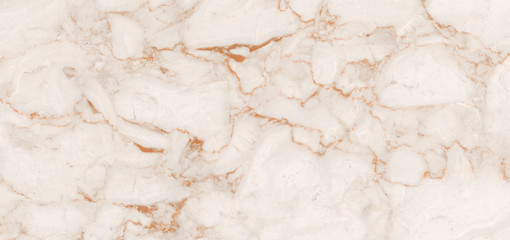Luxurious Ivory Agate Marble Texture With Brown Veins. Polished Marble Quartz Stone Background Striped By Nature With a Unique Patterning, It Can Be Used For Interior-Exterior Tile And Ceramic Tile.