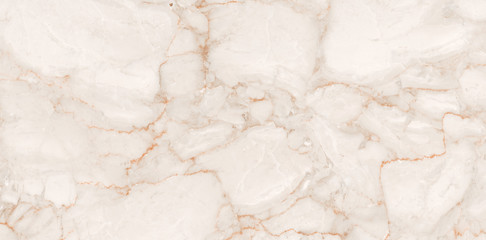 Luxurious Ivory Agate Marble Texture With Brown Veins. Polished Marble Quartz Stone Background...