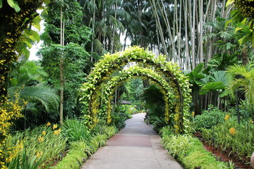 Arch in Singapore Garden
