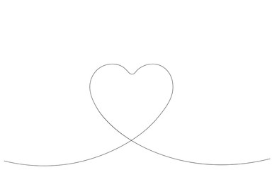 Valentine day background heart vector illustration