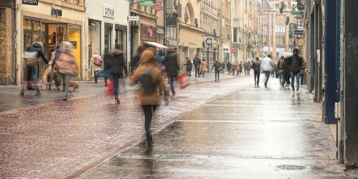street photography with people