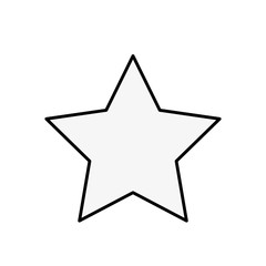 cute star style pop art vector illustration design