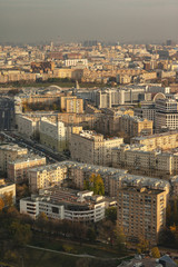 Naklejka premium moscow city