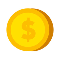 coin money cash isolated icon vector illustration design