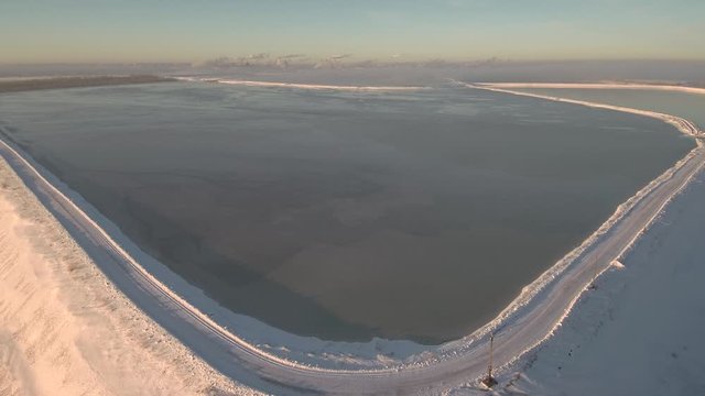 Bashkir Soda Company. Sewage treatment of chemical plant.