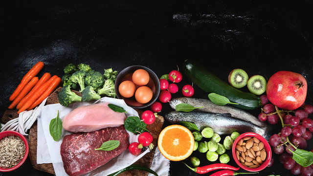 Various Paleo diet products