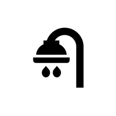 Shower icon vector