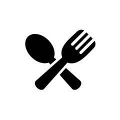 Spoon and fork icon