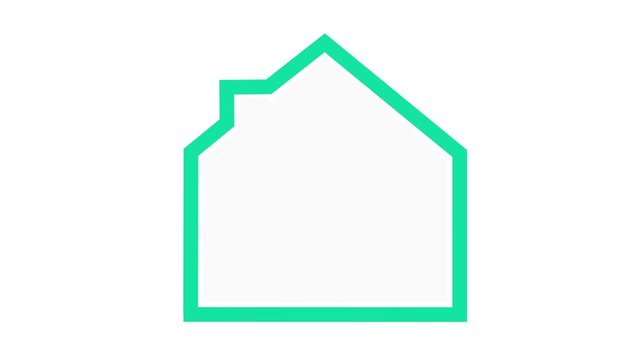 illustration maison- immobilier, conseil, artisan concept- 4K
