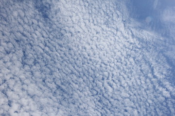 爽やかな青空と白い雲