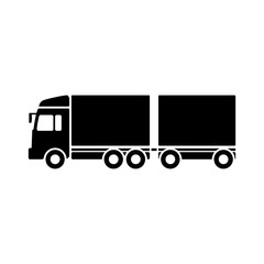 Truck Icon Vector Logo Template Illustration Design. Vector EPS 10.