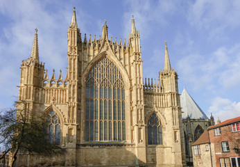 Fototapeta na wymiar The Great East Window of York Minster.