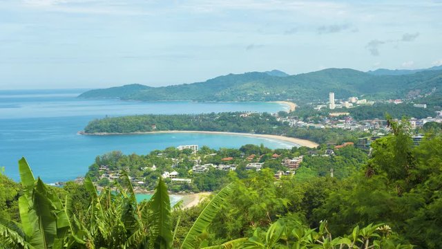 Thailand Phuket Island View Time-lapse