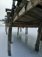 pier on the lake