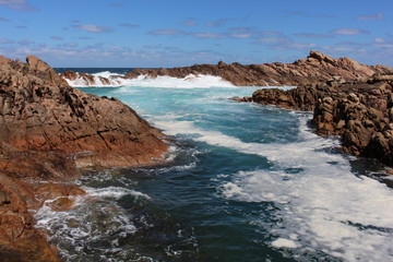 channel at Canal Rocks - Western Australia