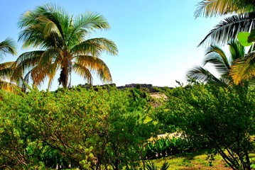 Ancient Mayan City of Tulum in Mexico