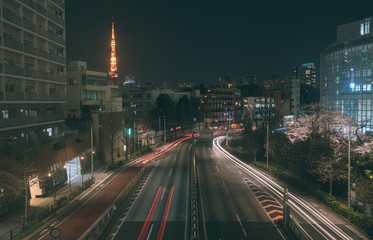 Fototapeta premium Tokyo Tower, Japan - communication and observation tower.
