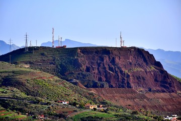 Fototapeta na wymiar Tenerife's mountains and summits