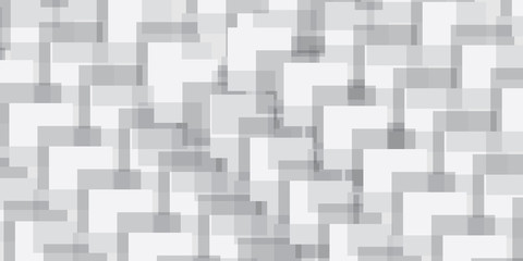 Abstract Gray background with square shapes