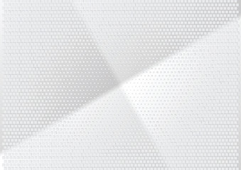 Abstract halftone dotted background. Transparency grunge rectangle pattern, square, shadow.  Gray modern optical pop art texture for posters, site, business card, cover, label mock-up, vintage sticker