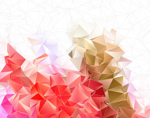 Triangular 3d, modern background
