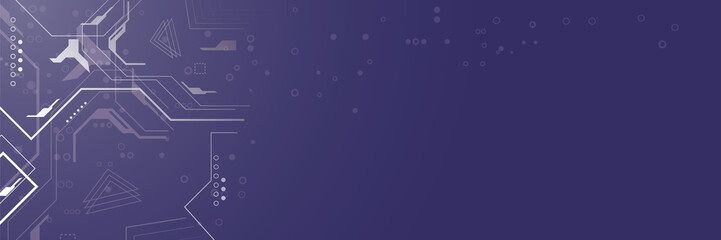 Abstract technology futuristic background consist with geometric pattern.